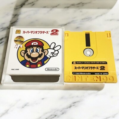 Super Mario Bros. 2 Famicom Disk System Nintendo NES Tested direct ...