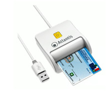 LETTORE SMART CARD USB PER FIRMA DIGITALE CHIP CNS/CR  ATLANTIS