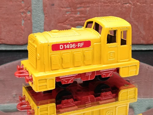 1978 Lesney Matchbox 75 No. 24 Diesel Shunter Yellow Locomotive Train Superfast