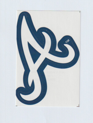 Atlanta Braves Aufkleber / Decal Sticker - 10 x 9 cm - MLB Baseball - Neu