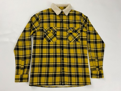 Grizzly Griptape Men's Yellow Flannel 