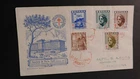 1948 Spain FDC First Day Cover Pro Tuberculosos Madrid to Barcelona