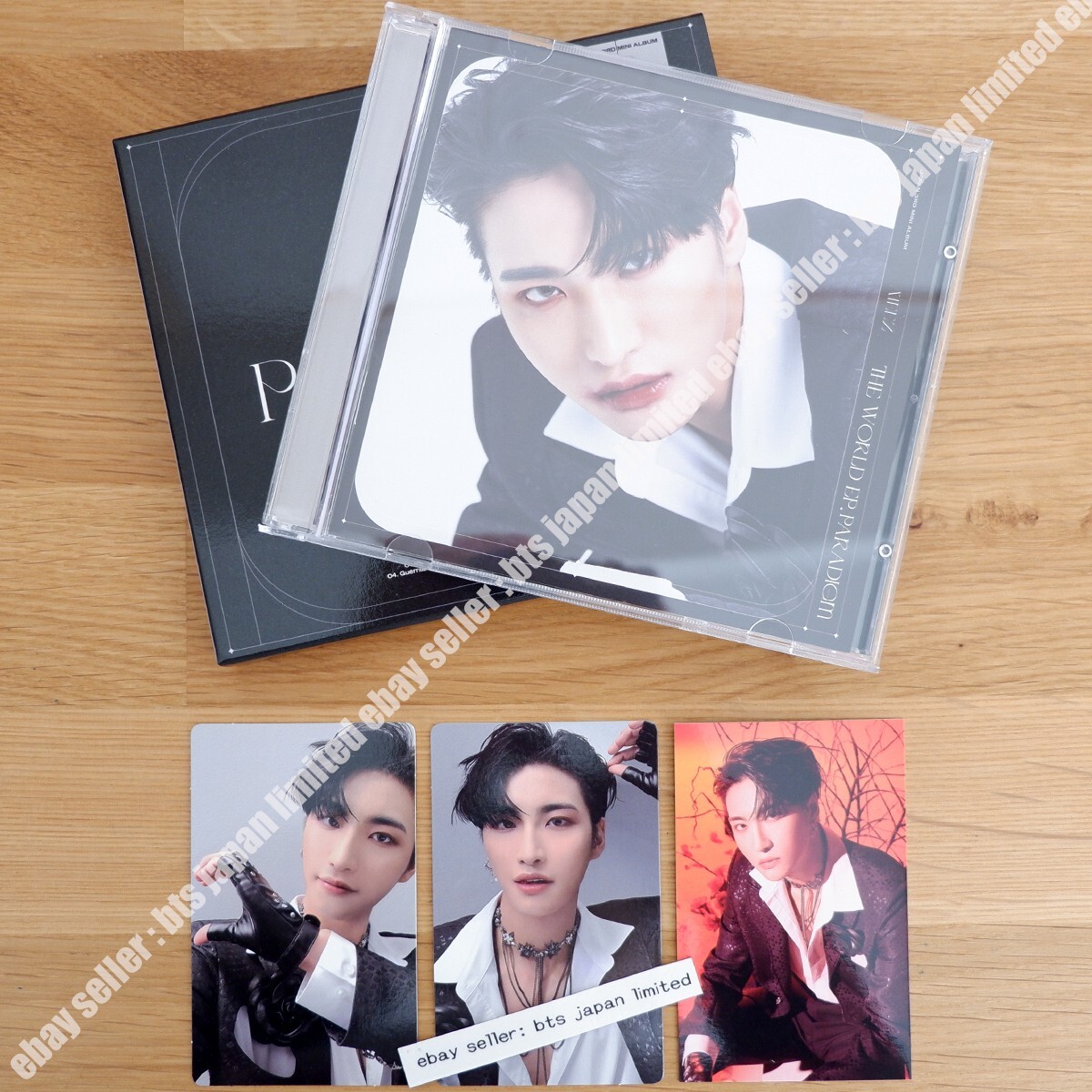 ATEEZ SEONGHWA THE WORLD EP . PARADIGM Photocard 2 Solo ver. +