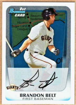 Brandon Gürtel - 2011 Bowman Prospects International RC