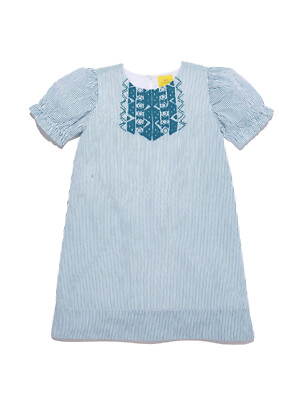ROBERTA ROLLER RABBIT Little Girls Teal Capellini Lorelei Kleid 2 Jahre 85 $ Neu