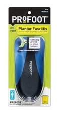 Profoot Plantar Fasciitis Arch Supports Inserts Shoes MEN 1 pair BLUE