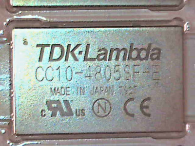   TDK Lambda DC/DC Converter In: 48V Out: 5V 10W 2A CC10-4805SF-E 48V/5V