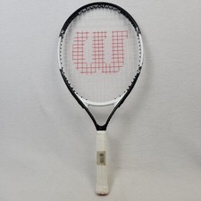 Wilson Federer 23 Junior Tennis Racquet 3 5/8" Aluminum White Black