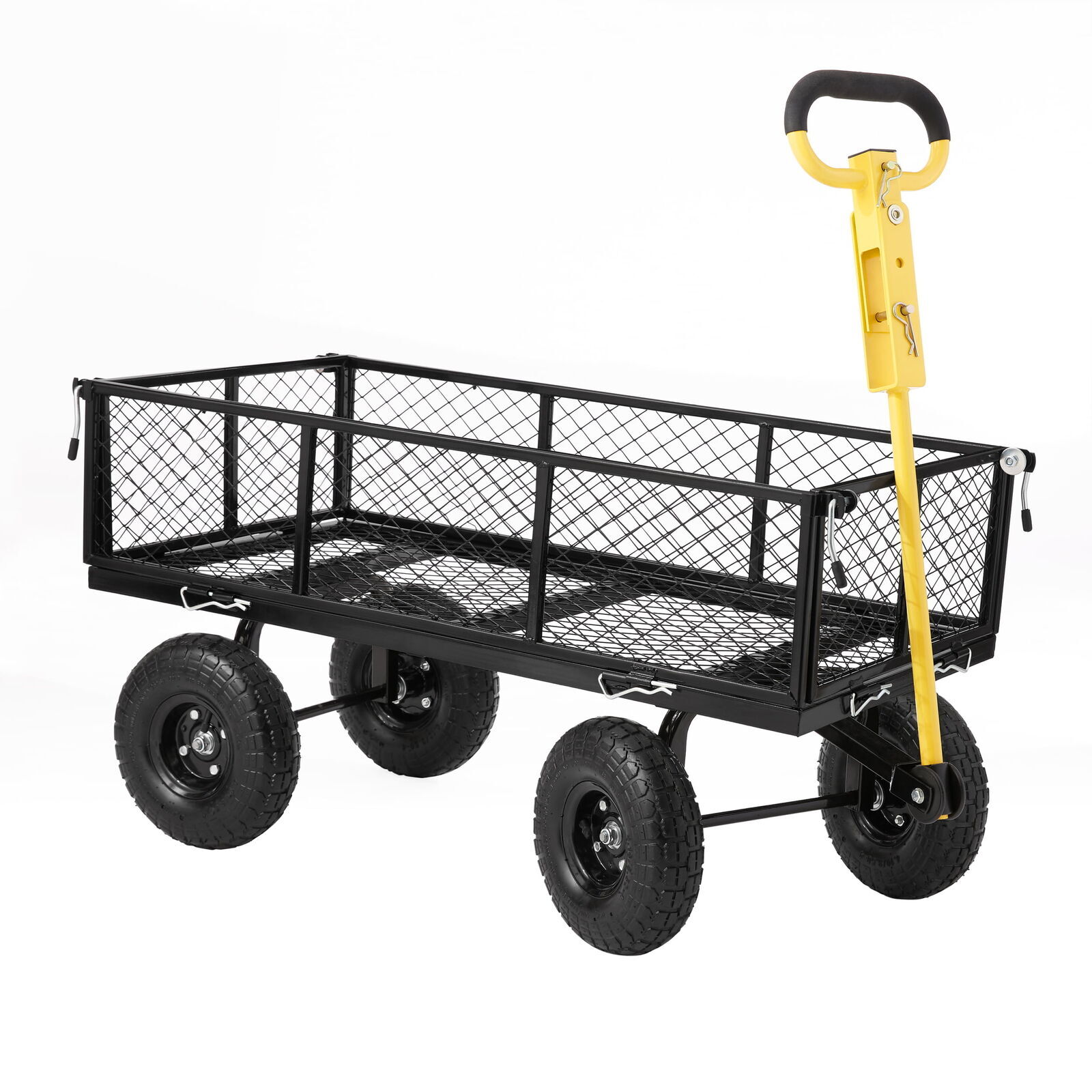 Garden Carts Yard Dump Wagon Cart Lawn Utility Landscaping Plant and Tool Cart eBay