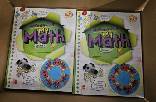 McGraw-Hill My Math: Grade 4, Vol. 1 CASE OF 16 BRAND NEW FREE SHIPPING