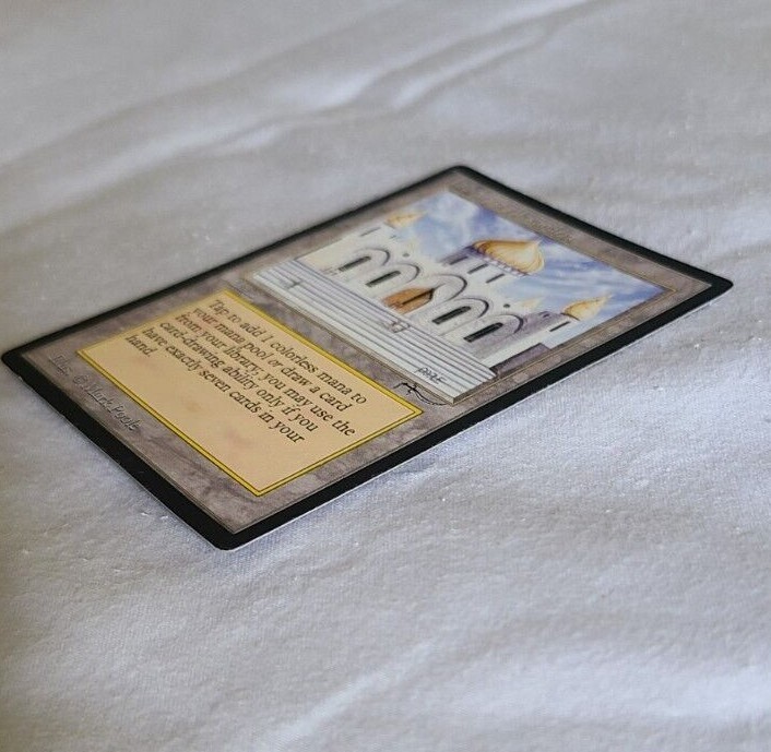 1993 Magic The Gathering MTG Arabian Nights Library Of Alexandria