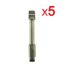 5x Uncut Remote Flip Folding Key Blade Blank For VVDI Ford Jaguar FO21 Tibbe
