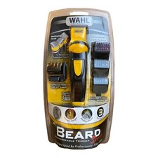 WAHL BEARD Body Sport Hair Rechargeable T Blade Precision Trimmer silicone grip