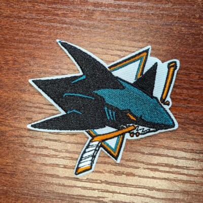 San Jose Sharks Patch NHL Ice Hockey Sports Embroidered Iron On Patch 3.25x3.75''