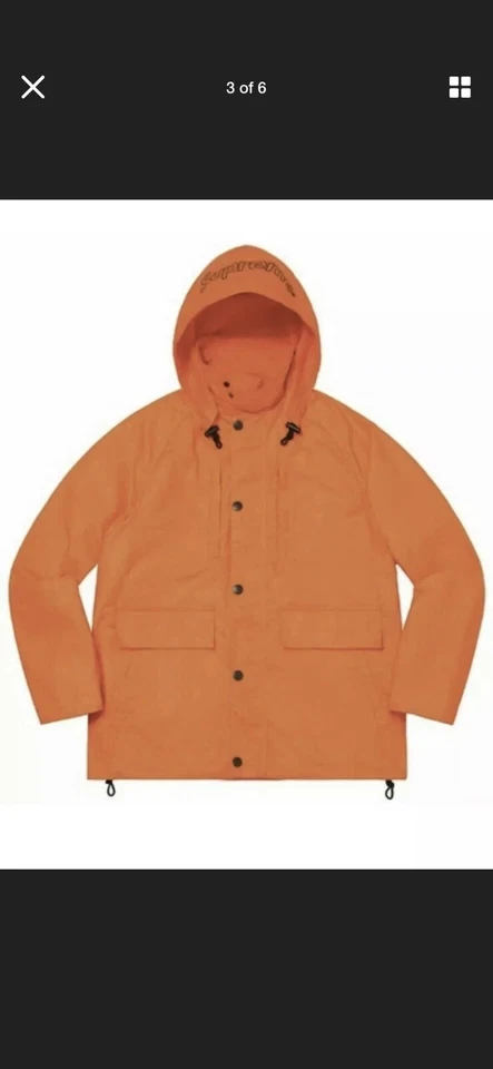 Chaqueta Supreme x Barbour Naranja Grande + TNF x Supreme Key Float Foto 3 de 4