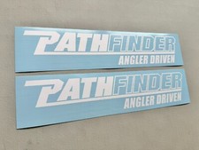 Pathfinder Angler Driven Boats Decals Set Of 2 Vinyl Decal Stickers