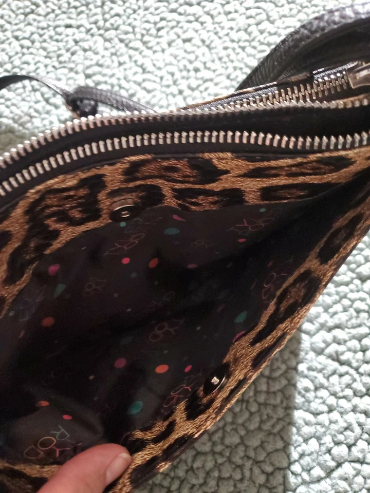 TYLER RODAN LEOPARD PURSE - Image 4 of 4