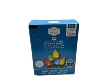 Holiday Time 25 Count Multicolor C7 LED Christmas Lights