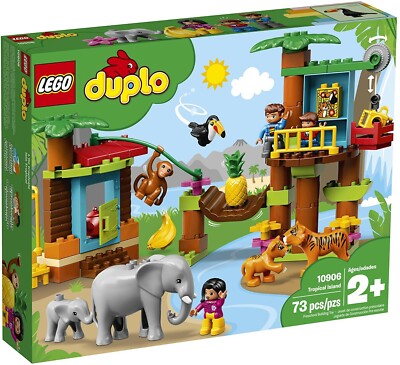 LEGO Duplo Tropical Island 10906 Retired Set New, Factory Sealed