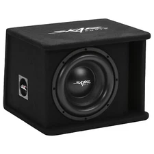 NEW SKAR AUDIO SDR-1X10D2 1200 WATT SINGLE 10" LOADED VENTED SUBWOOFER ENCLOSURE