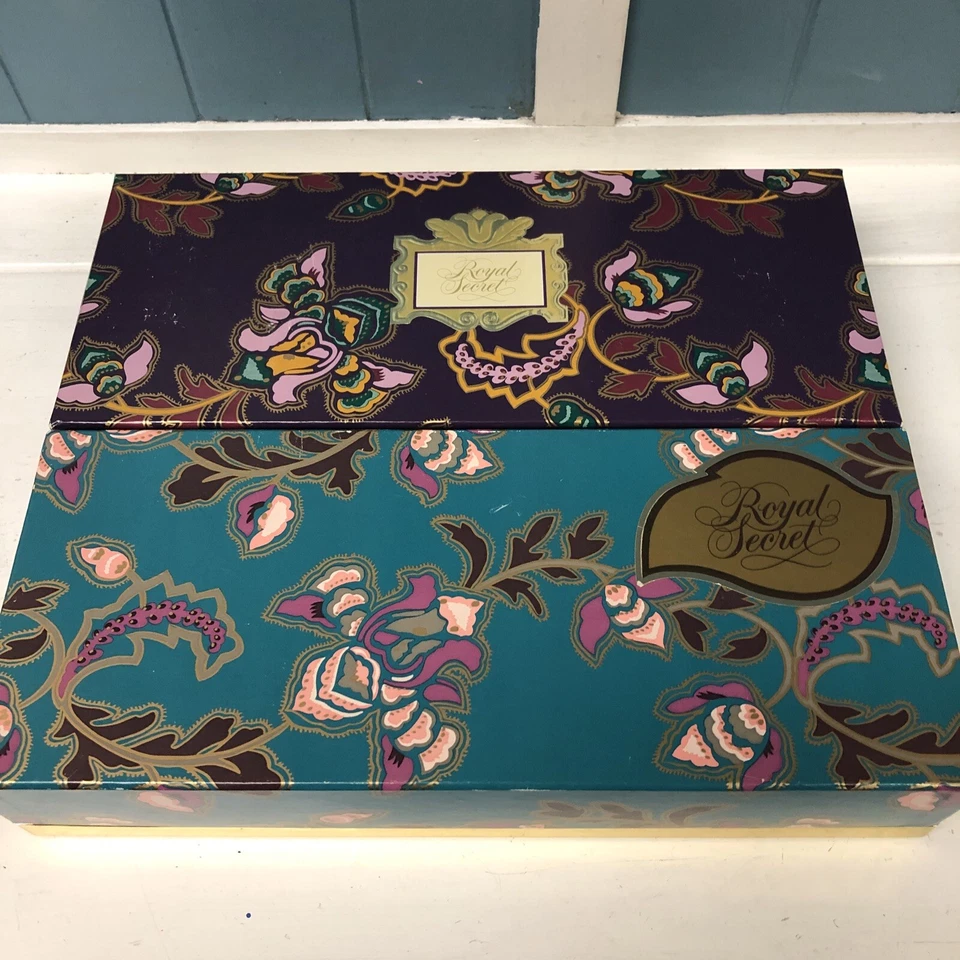 vintage 2 x Royal Secret Soap gift 3 Piece Sets sets Unique Boxes RARE Fragrant Foto 4 de 4