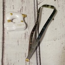 Máquina de coser escala 1:6 y cinta métrica arco iris/sombra ajuste alto Barbie