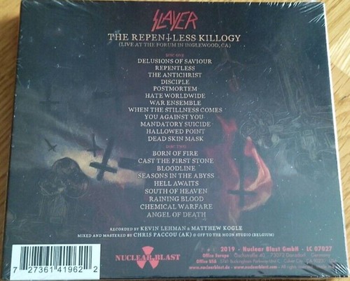 Slayer - The Repentless Killogy (Live At The Forum In Inglewood, CA) Limited 2CD - Bild 3 von 4