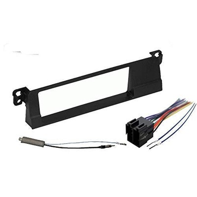 Absolute USA Compatible with BMW M3 2001 2006 Single DIN Stereo Harness Radio