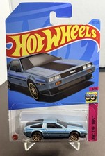 2023 Hot Wheels DMC DeLorean HW The 80s 8/10 #101/250 HKG84 Blue NEW