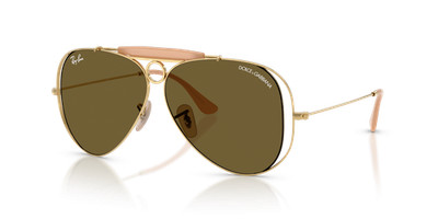 Sonnenbrille RAY-BAN THE SHOOTER BY DOLCE & GABBANA RB3138M 001/73 Arista Dark 