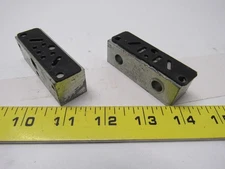 Lincoln Industrial Modular Lube UV Divider Valve Lubricant Inlet Lot of 2