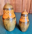 Russian Warrior Nesting Dolls Matryoshka Two levels Folk Art — photo 2