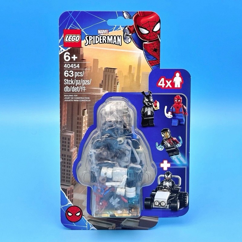 NISB - **RETIRED** LEGO Spider-Man vs Venom & Iron Venom (40454)