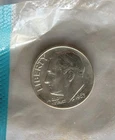 1963 Silver Roosevelt Dime in Original Mint Cellophane