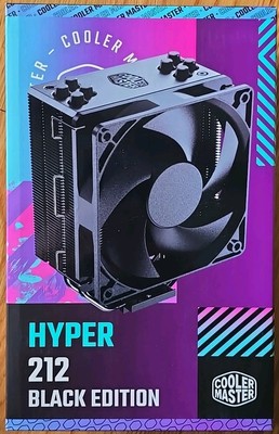 Cooler Master Hyper 212 Black Edition CPU Air Cooler with LGA1700 Bracket 