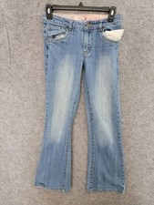 Levis 517 Jeans Womens 14 Regular Blue Denim Pants Stretch Flare