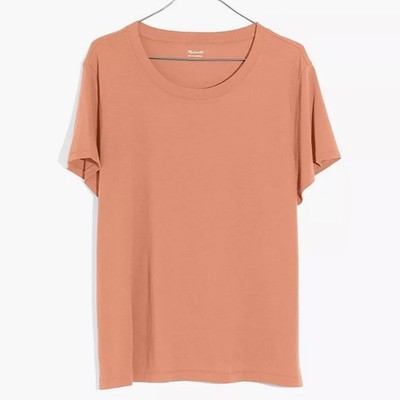 Madewell Northside Vintage Tee Shirt Sweet Tulip Size Small Short Sleeve J8526