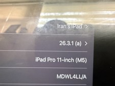 Apple iPad Pro 11 Inch M5 256GB
