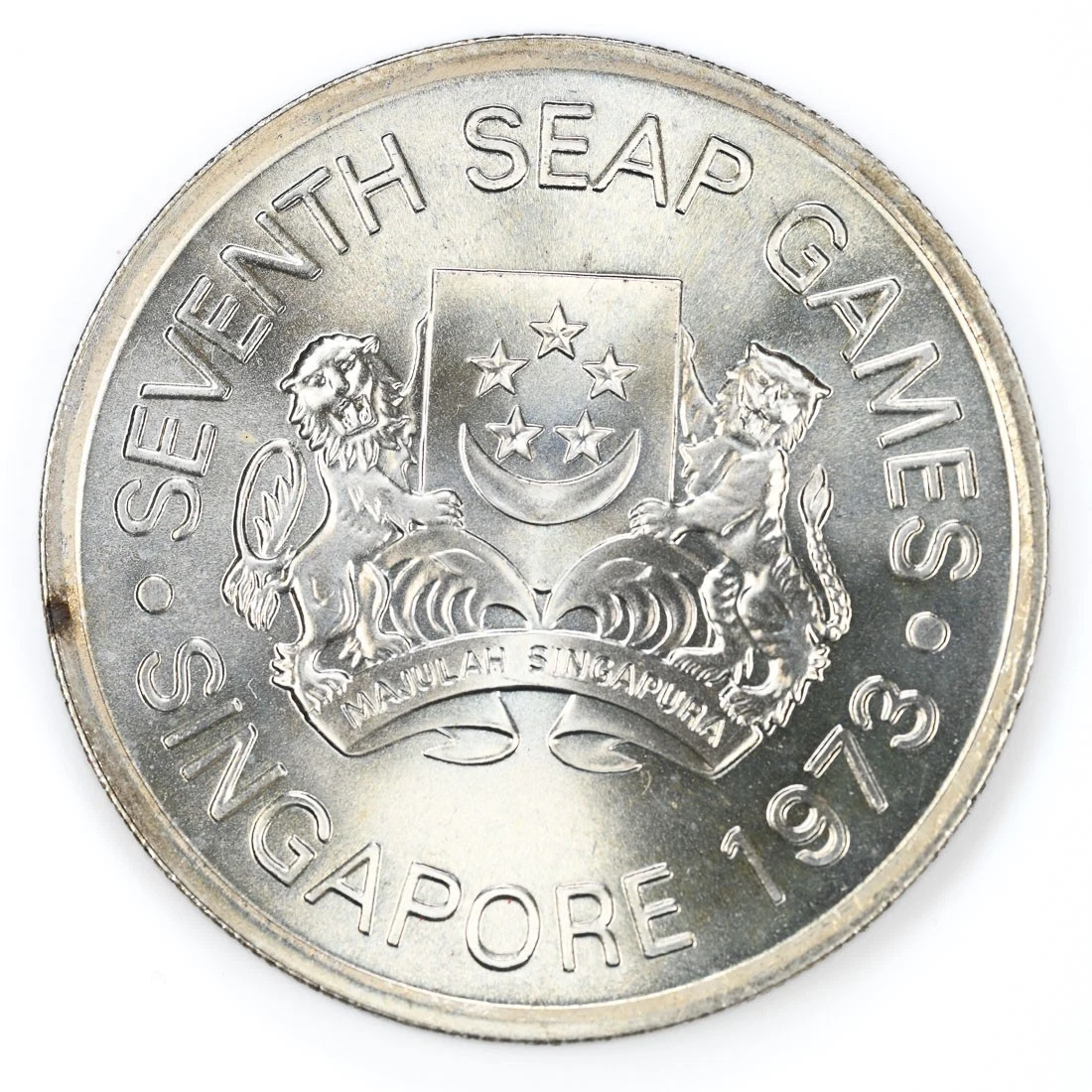 1973年シンガポール5ドル第7回東南アジア半島競技大会記念銀貨 ハイグレード Silver 1973 Singapore Coins for sale | eBay