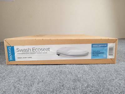 #ad #ad Brondell Swash Ecoseat S101 EW Elongated No Electric Bidet Toilet Seat New $48.00