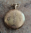 Antique 1898 Waltham Full Hunter Gold Filled Pocket Watch Read Description