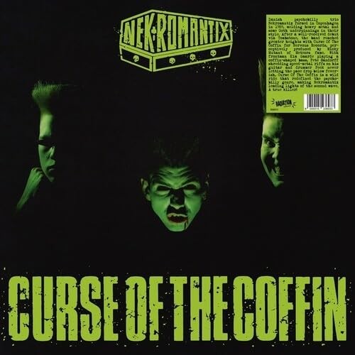 Nekromantix - Curse Of The Coffin Green Vinyl - Vinyl Record - G3Z-image