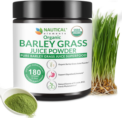 Barley Grass Juice Powder Organic   Sourced from Utah S Mineral-Rich Soil, Nutri