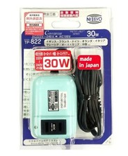 Nissyo Down Transformer TP-822 220-240V to 100V Capacity 30W New