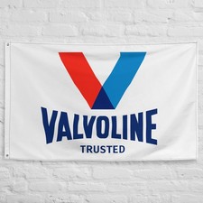 Valvoline Trusted Flag 3x5 ft Garage Banner Man Cave Wall Decor