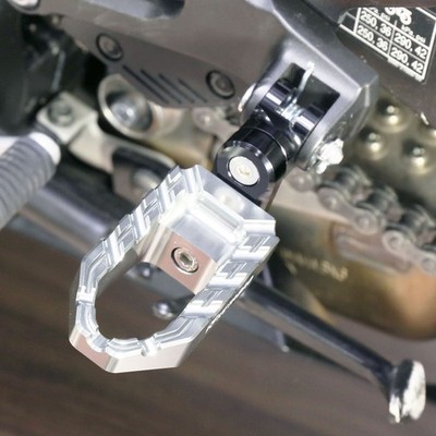 Titanium 40mm Extend Front Cruise Foot Pegs For Multistrada V4 S RS 21 22 23 24