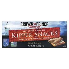 Crown Prince Natural Kipper Snacks Low in Sodium, 3.25 Ounce