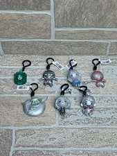 Disney 100th Anniversary Bag Clip Figural Select Figure & Set Of 7