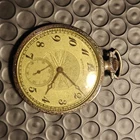 Antique Hamilton 912 Pocket Watch 17 Jewels 14K Gold Filled Case Untested