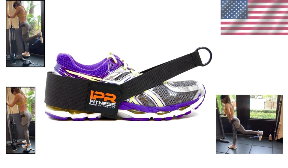 Correa de tobillo patentada Glúteo Kickback LITE para máquinas de cable - Fitness para mujer Foto 2 de 4